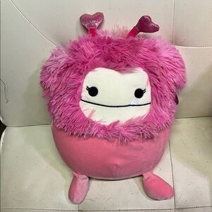 Squishmallow Bigfoot Caparinne Valentine’s Day edition